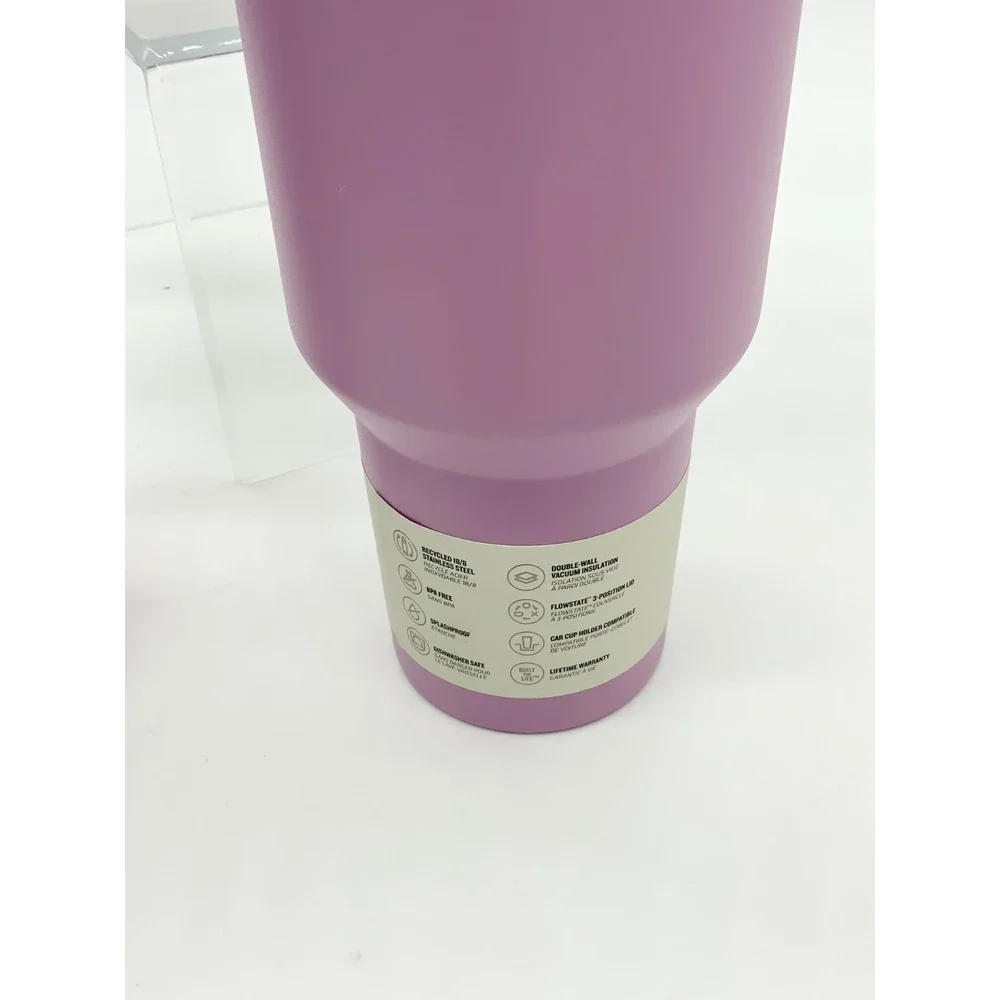 Purple Stanley Trio With Go Bottle, Quencher Tumbler;  and Quencher Carry All - Picture 11 of 16